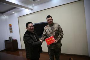 新春慰問送溫暖，共敘軍民魚水情